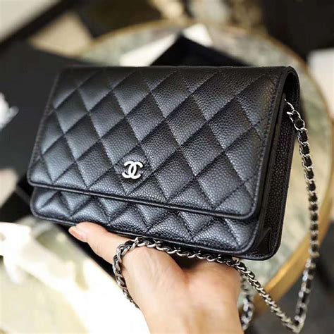 chanel classic chain wallet|chanel wallet on chain trendy.